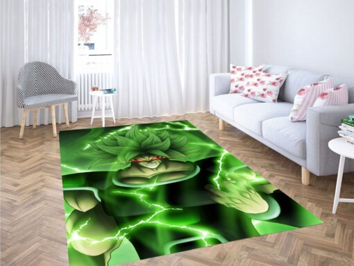 Dragon Ball Super Broly Living Room Modern Carpet Rug