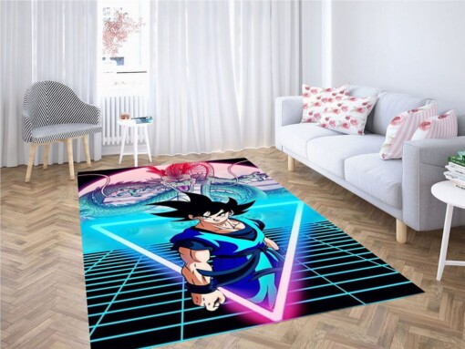 Dragon Ball Z Wallpaper Living Room Modern Carpet Rug