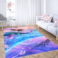 Dragon Chihiro Spirited Away Living Room Modern Carpet Rug