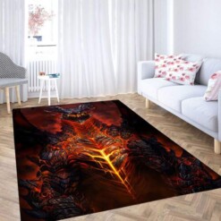 Dragon Digital Art Carpet Rug