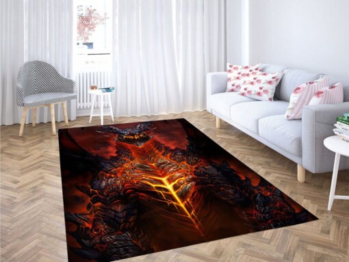 Dragon Digital Art Living Room Modern Carpet Rug
