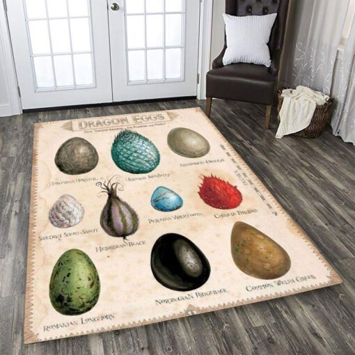 Dragon Eggs Rectangle Limited Edition Rug