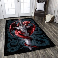 Dragon Sword Rectangle Limited Edition Rug