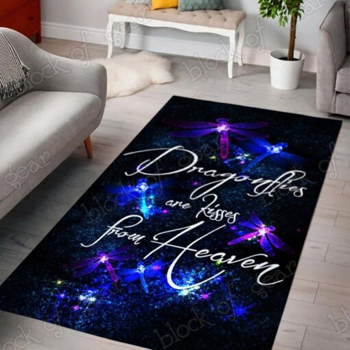 Dragonflies Living Room Limited Edition Rug