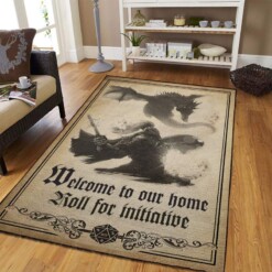 Dragons Area Rug