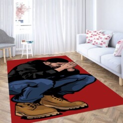 Drake Cartoon Carpet Rug