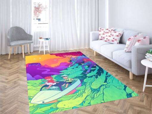 Dream Place Animation Living Room Modern Carpet Rug
