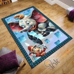 Dumbo 3d Movie Disney Character Christmas Gift For Lover Rug