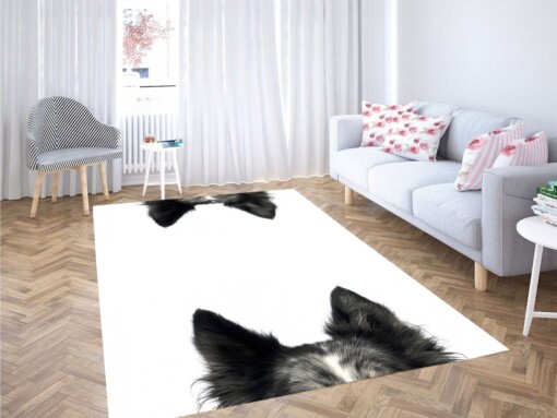Ear Dog Living Room Modern Carpet Rug