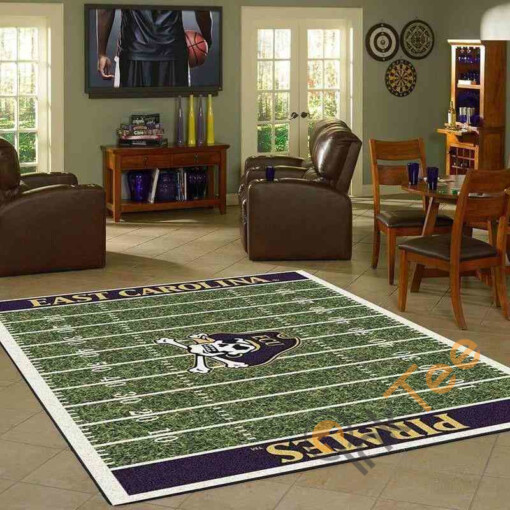 East Carolina Pirates Home Field Area Rug