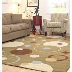 Ebern Designs Charis Green Limited Edition Rug