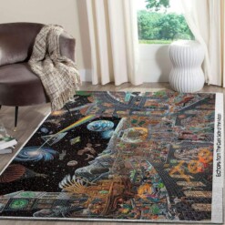 Echoes From The Darkside Of The Moon Tom Masse Rug