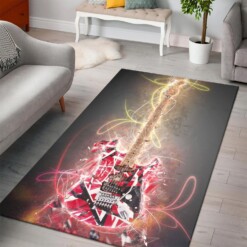 Eddie Van Halen Guitar Rug  Custom Size And Printing