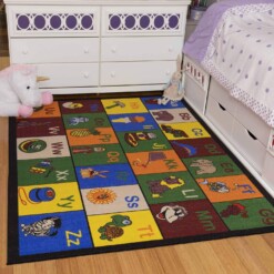 Educational Alphabet Limited Edition Rug