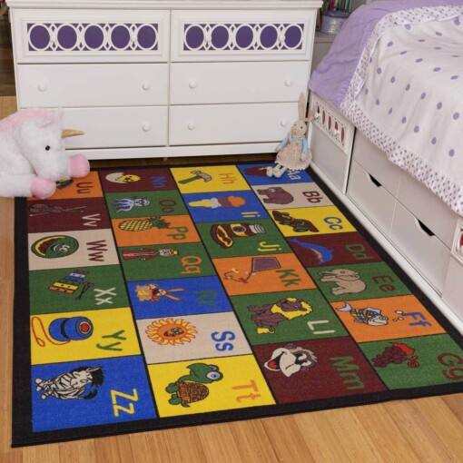 Educational Alphabet Limited Edition Rug