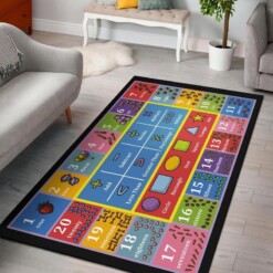 Educational Counting Area Limited Edition Rug