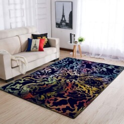 Eevee Line Evolution Area Rug