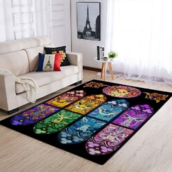 Eeveelutions Area Rug