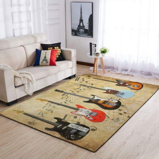 Electric Guitar Area Limited Edition Rug