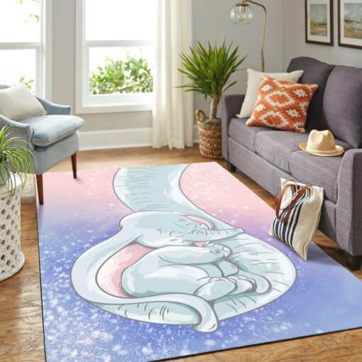 Elephant Carpet Floor Area Rug