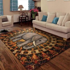 Elephants Rug