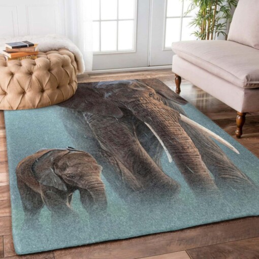 Elephants Rug