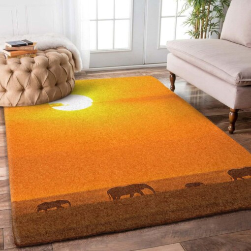 Elephants Rug