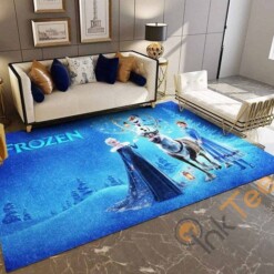 Elsa And Anna Children Room Decoration Gift Living Disney Lover Movies Rug