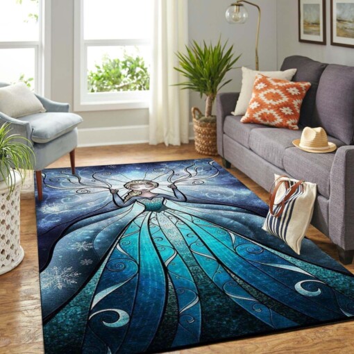 Elsa Frozen Area Rug