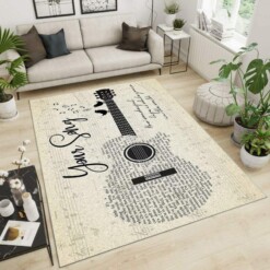 Elton John Your Song Area Rug