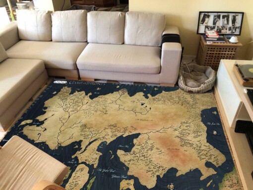 Essos Map Area Rug