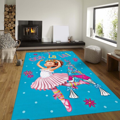 Fancy Nancy Ooh La La Rug  Custom Size And Printing