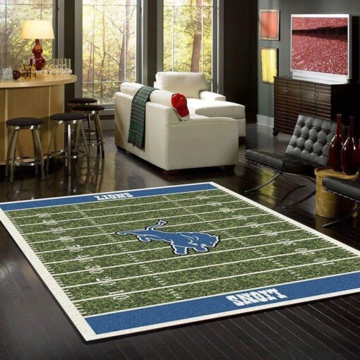 Fans Detroit Lions Area Rug