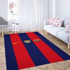 Fc Barcelona Walpaper Carpet Rug