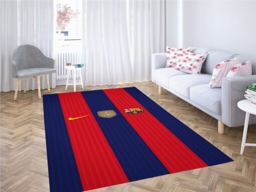 Fc Barcelona Walpaper Living Room Modern Carpet Rug