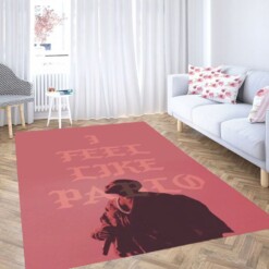 Feel Like Pablo Wallpaper Living Room Modern Carpet Rug