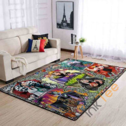 Female Disney Villains Area Rug