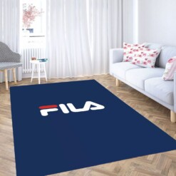 Fila Logo Carpet Rug