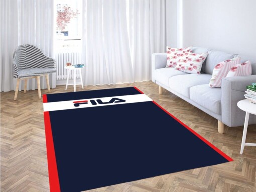 Fila Logos Living Room Modern Carpet Rug