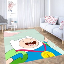 Fin Champions Adventure Time Carpet Rug