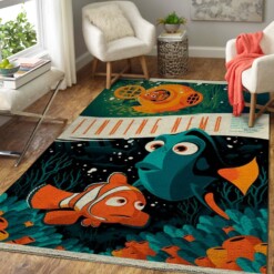 Finding Nemo Movie Area Rug