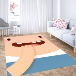 Finn Adventure Time Carpet Rug