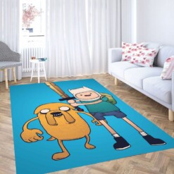 Finn And Jack Pose Living Room Modern Carpet Rug