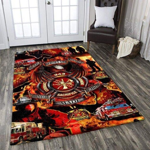 Firefighter Rug