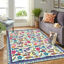 Fish Art Mk Carpet Area Rug