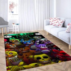 Five Nights At Freddys Show Carpet Rug