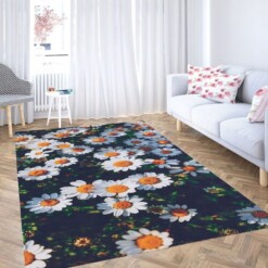 Flores Backgrounds Living Room Modern Carpet Rug