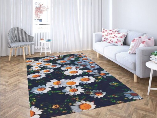 Flores Backgrounds Living Room Modern Carpet Rug
