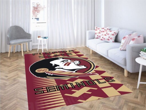 Florida State Seminoles Living Room Modern Carpet Rug
