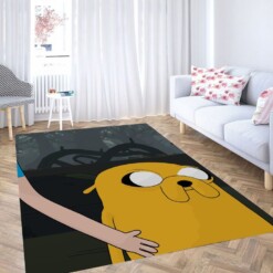 Forest Of Adventure Time Living Room Modern Carpet Rug